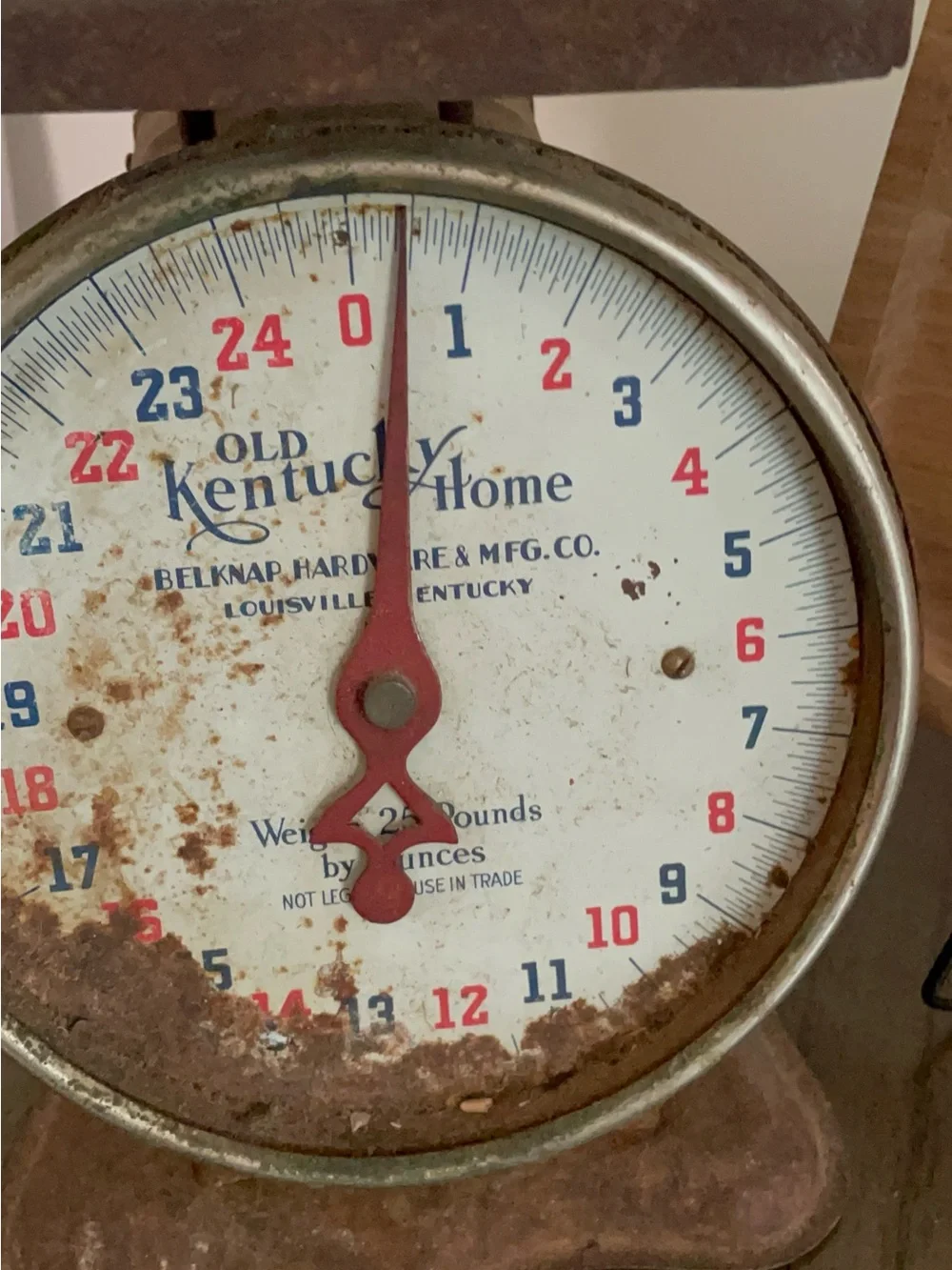 Vintage Kitchen Scale Decor collection set of four pieces